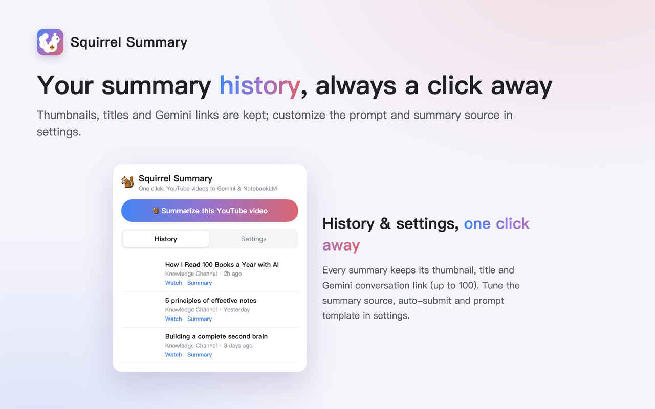 Squirrel Summary screenshot